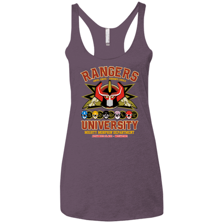 T-Shirts Vintage Purple / X-Small RANGERS U Ultimate Women's Triblend Racerback Tank