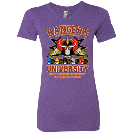 T-Shirts Purple Rush / Small RANGERS U Ultimate Women's Triblend T-Shirt