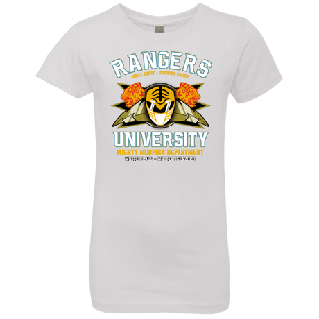 T-Shirts White / YXS Rangers U White Ranger Girls Premium T-Shirt