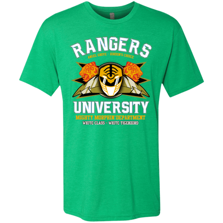 T-Shirts Envy / Small Rangers U White Ranger Men's Triblend T-Shirt