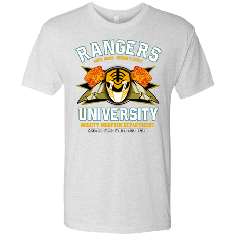 T-Shirts Heather White / Small Rangers U White Ranger Men's Triblend T-Shirt