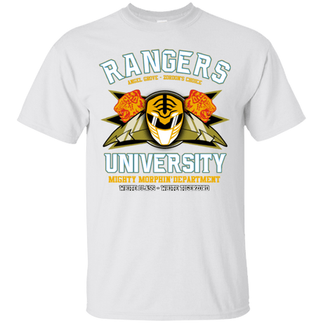 T-Shirts White / Small Rangers U White Ranger T-Shirt