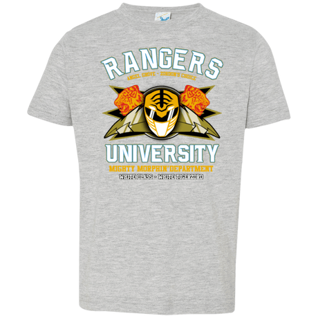 T-Shirts Heather / 2T Rangers U White Ranger Toddler Premium T-Shirt