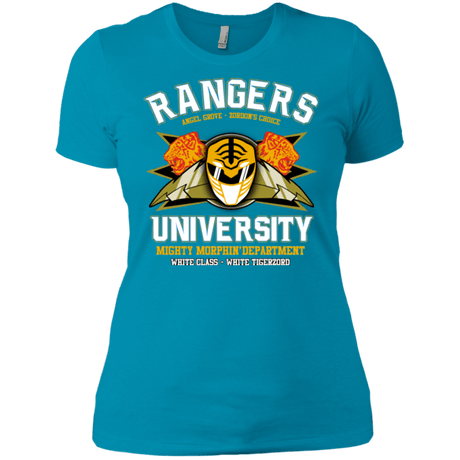 T-Shirts Turquoise / X-Small Rangers U White Ranger Women's Premium T-Shirt
