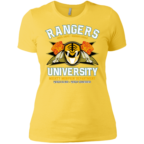 T-Shirts Vibrant Yellow / X-Small Rangers U White Ranger Women's Premium T-Shirt