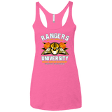 T-Shirts Vintage Pink / X-Small Rangers U White Ranger Women's Triblend Racerback Tank