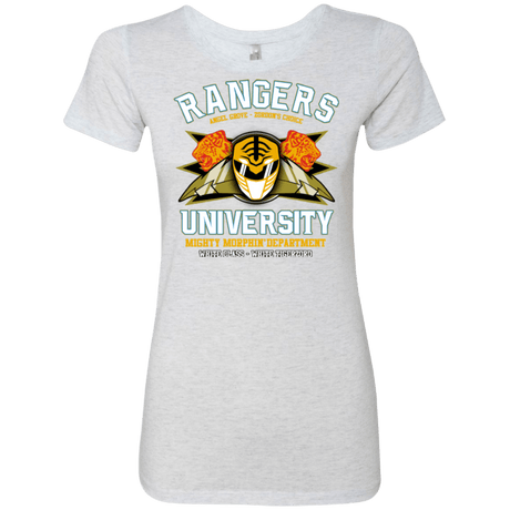 T-Shirts Heather White / Small Rangers U White Ranger Women's Triblend T-Shirt