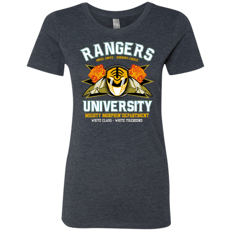 T-Shirts Vintage Navy / Small Rangers U White Ranger Women's Triblend T-Shirt