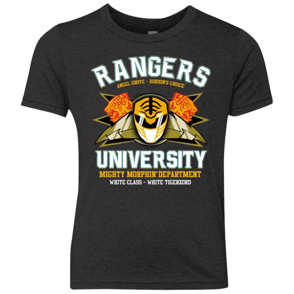 Rangers U White Ranger Youth Triblend T-Shirt