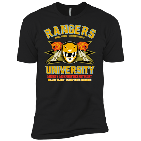 T-Shirts Black / YXS Rangers U Yellow Ranger Boys Premium T-Shirt