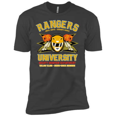 T-Shirts Heavy Metal / YXS Rangers U Yellow Ranger Boys Premium T-Shirt