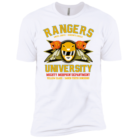T-Shirts White / YXS Rangers U Yellow Ranger Boys Premium T-Shirt