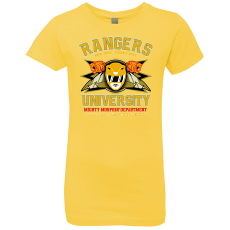 T-Shirts Vibrant Yellow / YXS Rangers U Yellow Ranger Girls Premium T-Shirt