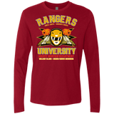 T-Shirts Cardinal / Small Rangers U Yellow Ranger Men's Premium Long Sleeve