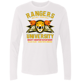 T-Shirts White / Small Rangers U Yellow Ranger Men's Premium Long Sleeve