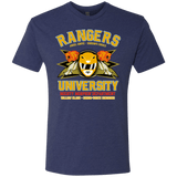 T-Shirts Vintage Navy / Small Rangers U Yellow Ranger Men's Triblend T-Shirt