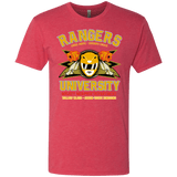 T-Shirts Vintage Red / Small Rangers U Yellow Ranger Men's Triblend T-Shirt
