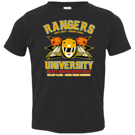 T-Shirts Black / 2T Rangers U Yellow Ranger Toddler Premium T-Shirt