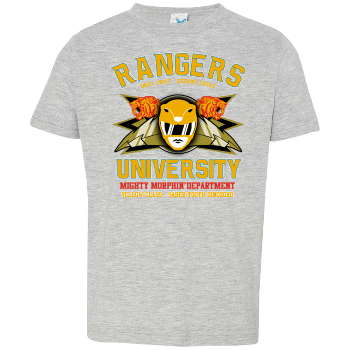 T-Shirts Heather / 2T Rangers U Yellow Ranger Toddler Premium T-Shirt