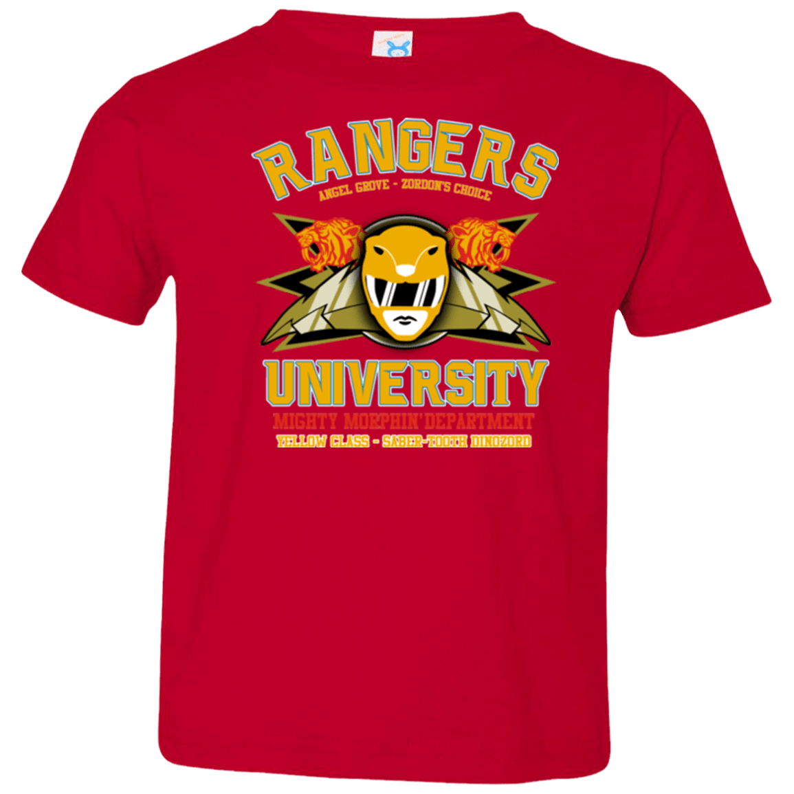 T-Shirts Red / 2T Rangers U Yellow Ranger Toddler Premium T-Shirt