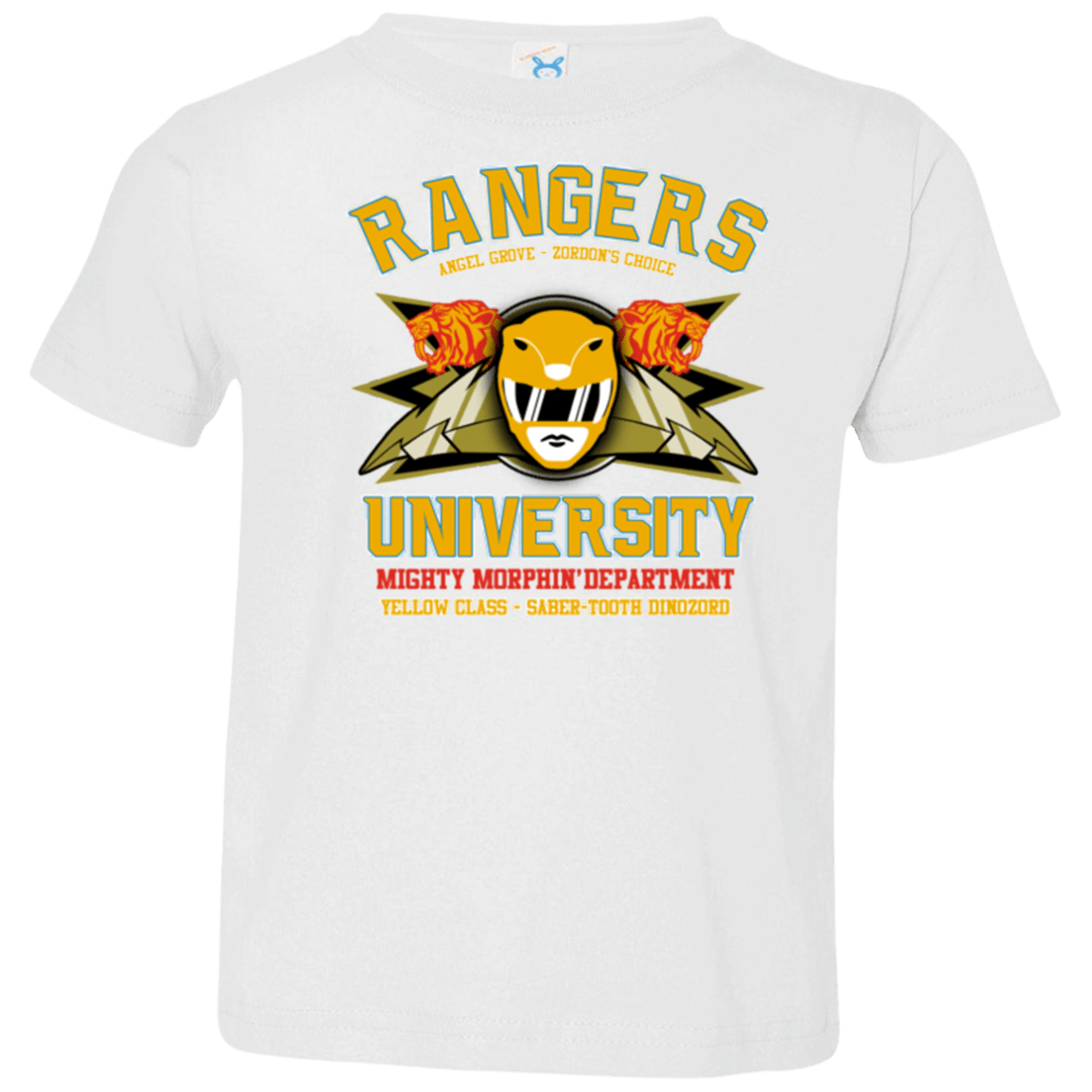 T-Shirts White / 2T Rangers U Yellow Ranger Toddler Premium T-Shirt