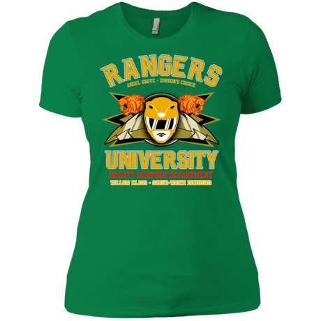 T-Shirts Kelly Green / X-Small Rangers U Yellow Ranger Women's Premium T-Shirt