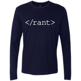 T-Shirts Midnight Navy / Small Rant Men's Premium Long Sleeve