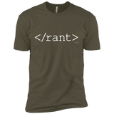 T-Shirts Military Green / X-Small Rant Men's Premium T-Shirt