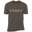 T-Shirts Warm Grey / X-Small Rant Men's Premium T-Shirt