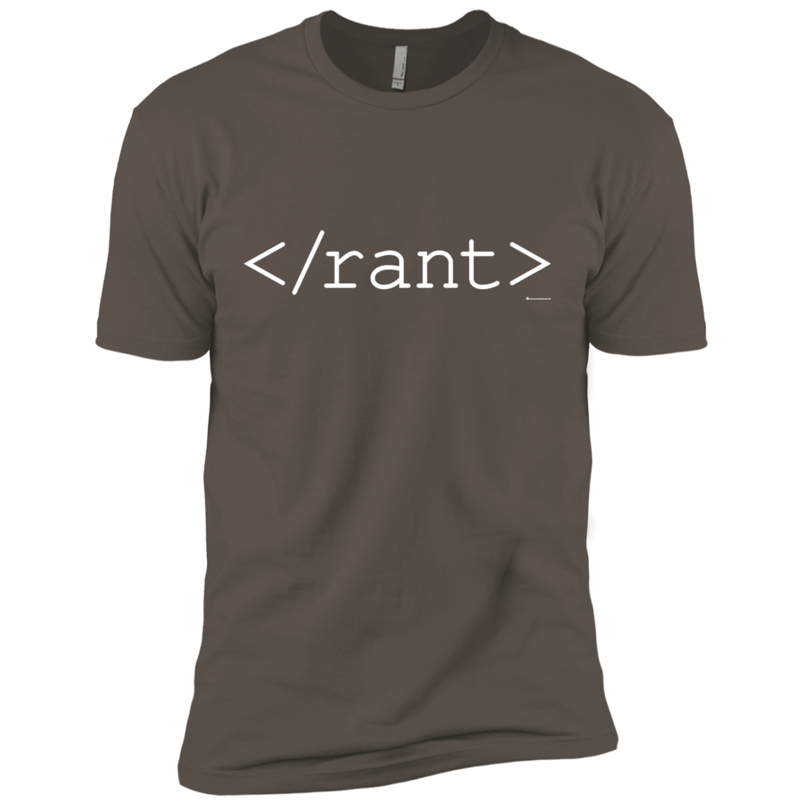 T-Shirts Warm Grey / X-Small Rant Men's Premium T-Shirt