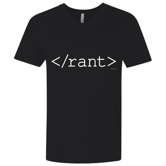 T-Shirts Black / X-Small Rant Men's Premium V-Neck
