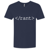 T-Shirts Midnight Navy / X-Small Rant Men's Premium V-Neck