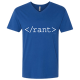 T-Shirts Royal / X-Small Rant Men's Premium V-Neck