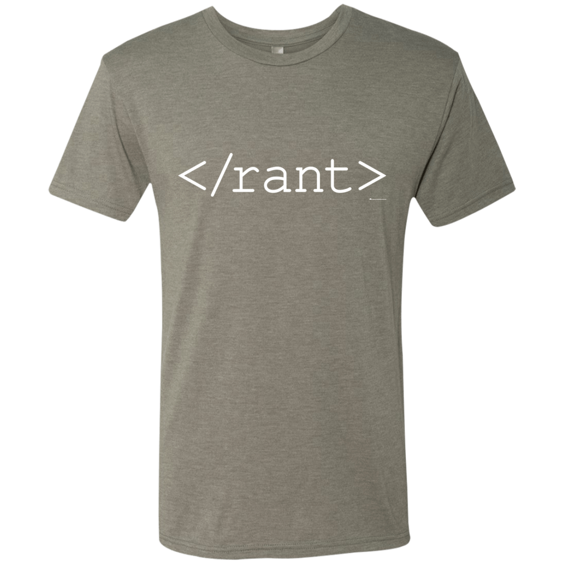 T-Shirts Venetian Grey / Small Rant Men's Triblend T-Shirt