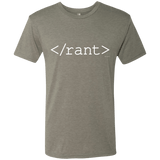 T-Shirts Venetian Grey / Small Rant Men's Triblend T-Shirt