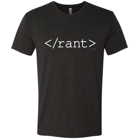 T-Shirts Vintage Black / Small Rant Men's Triblend T-Shirt