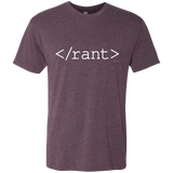 T-Shirts Vintage Purple / Small Rant Men's Triblend T-Shirt
