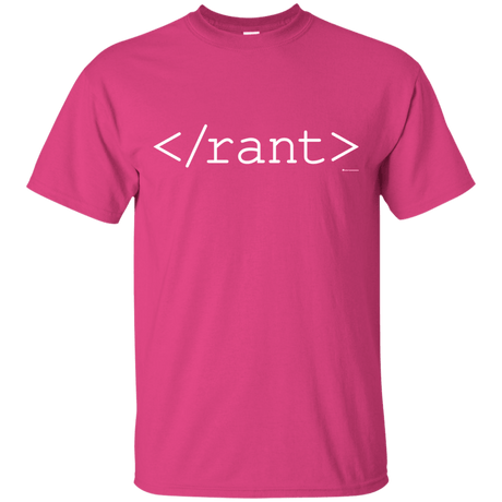 T-Shirts Heliconia / Small Rant T-Shirt