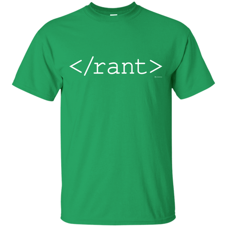 T-Shirts Irish Green / Small Rant T-Shirt