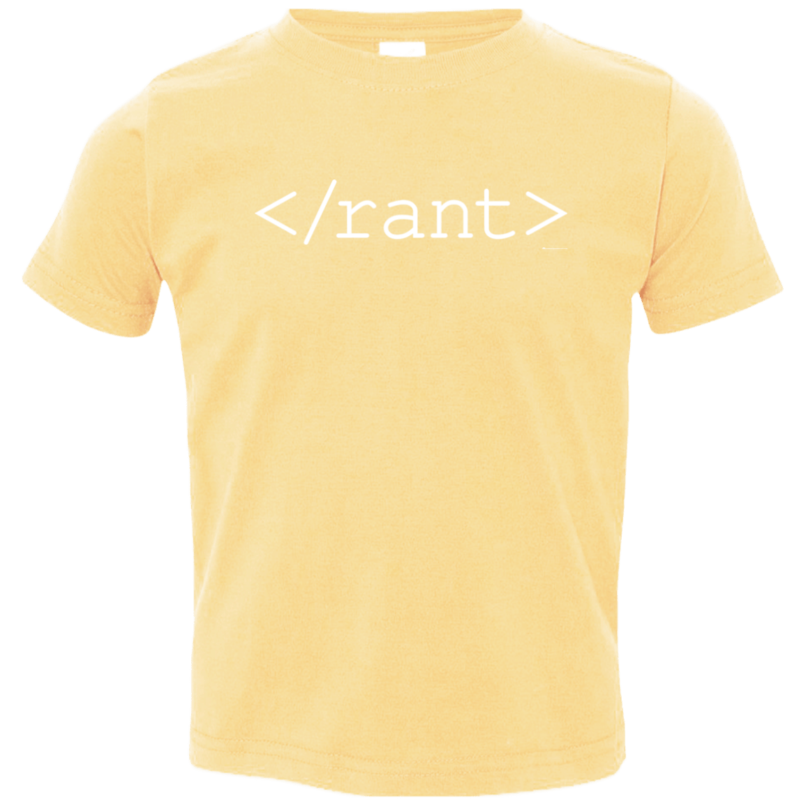 T-Shirts Butter / 2T Rant Toddler Premium T-Shirt