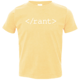 T-Shirts Butter / 2T Rant Toddler Premium T-Shirt