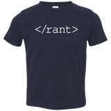 T-Shirts Navy / 2T Rant Toddler Premium T-Shirt