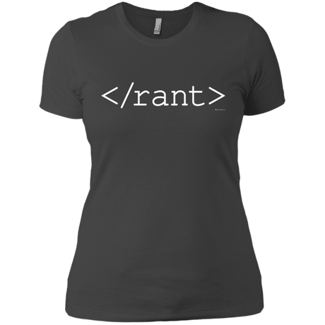T-Shirts Heavy Metal / X-Small Rant Women's Premium T-Shirt
