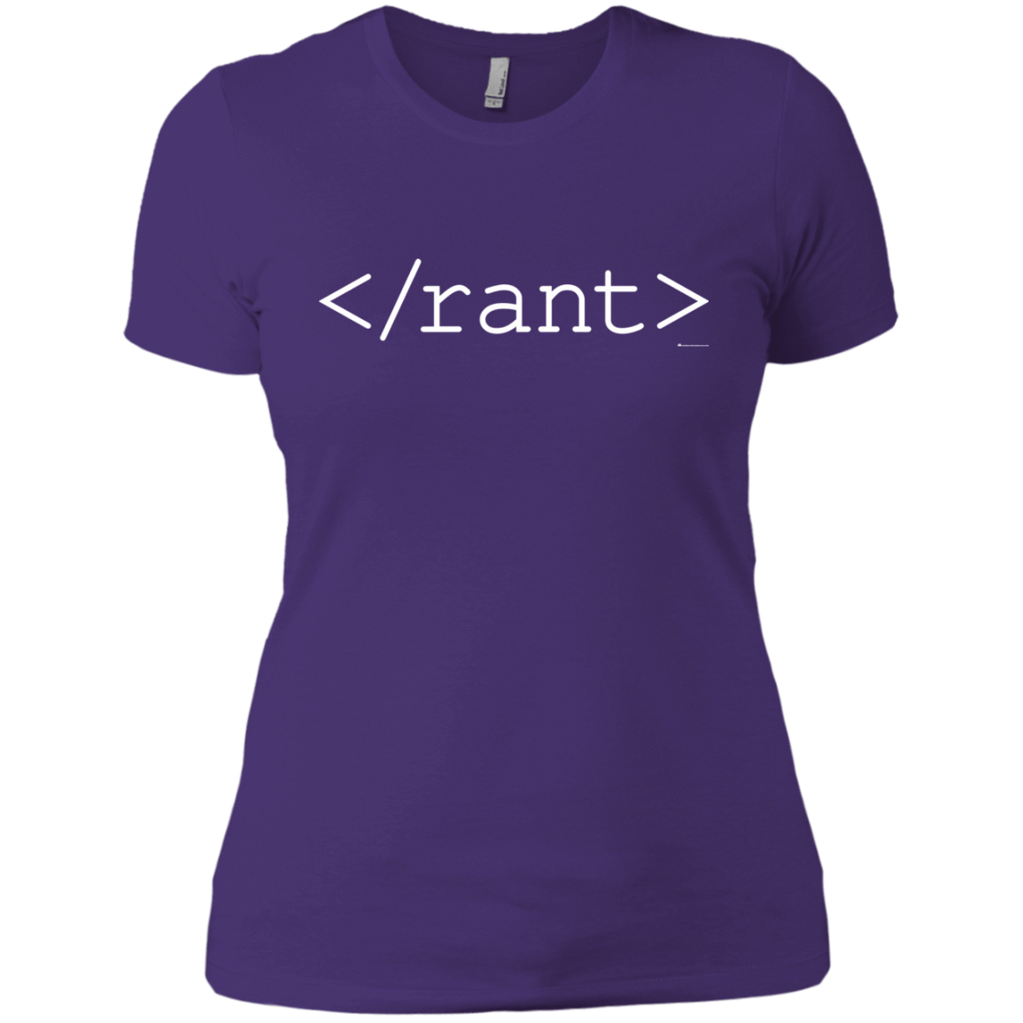 T-Shirts Purple Rush/ / X-Small Rant Women's Premium T-Shirt