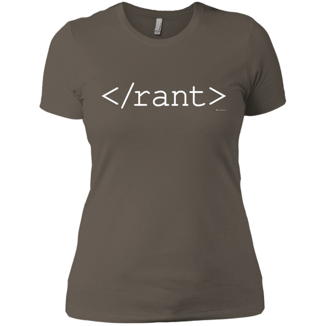 T-Shirts Warm Grey / X-Small Rant Women's Premium T-Shirt