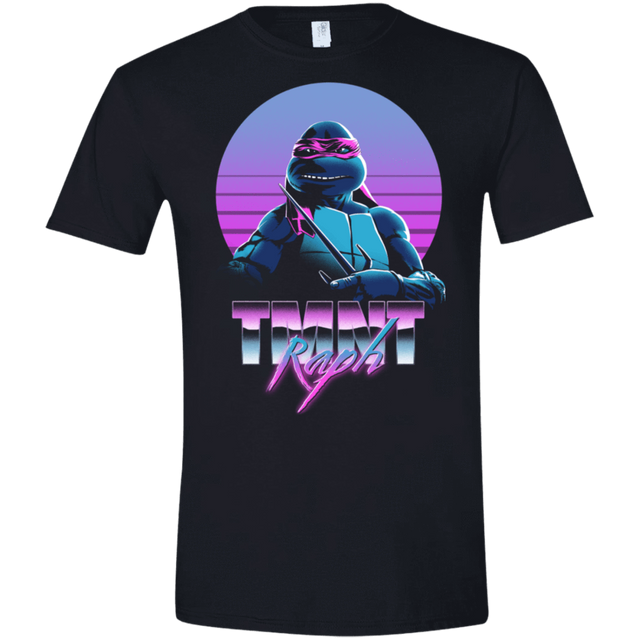 T-Shirts Black / X-Small Raph Men's Semi-Fitted Softstyle