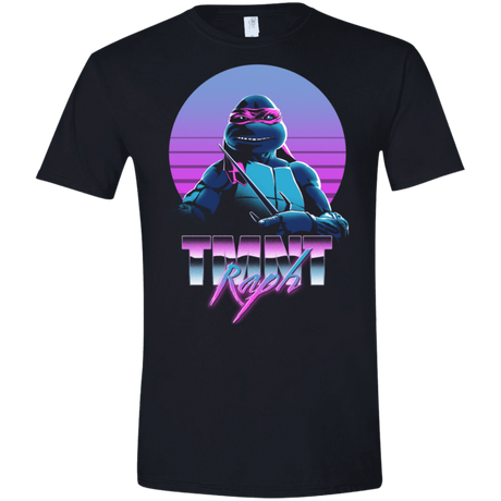 T-Shirts Black / X-Small Raph Men's Semi-Fitted Softstyle