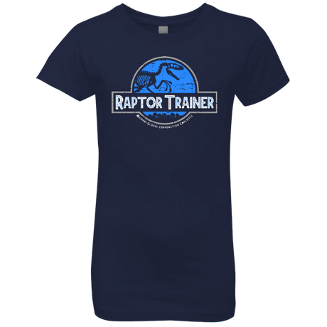 T-Shirts Midnight Navy / YXS Raptor Trainer Girls Premium T-Shirt