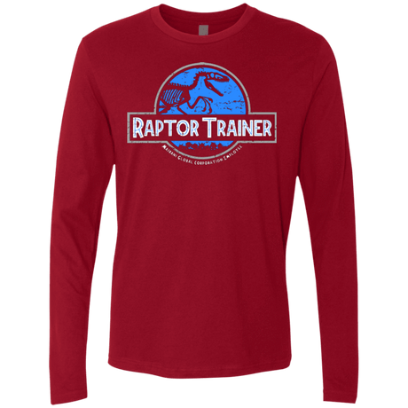 T-Shirts Cardinal / Small Raptor Trainer Men's Premium Long Sleeve