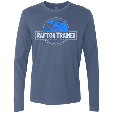 T-Shirts Indigo / Small Raptor Trainer Men's Premium Long Sleeve